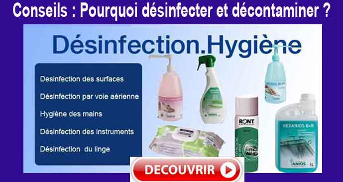 Desinfection Hygiene medicale