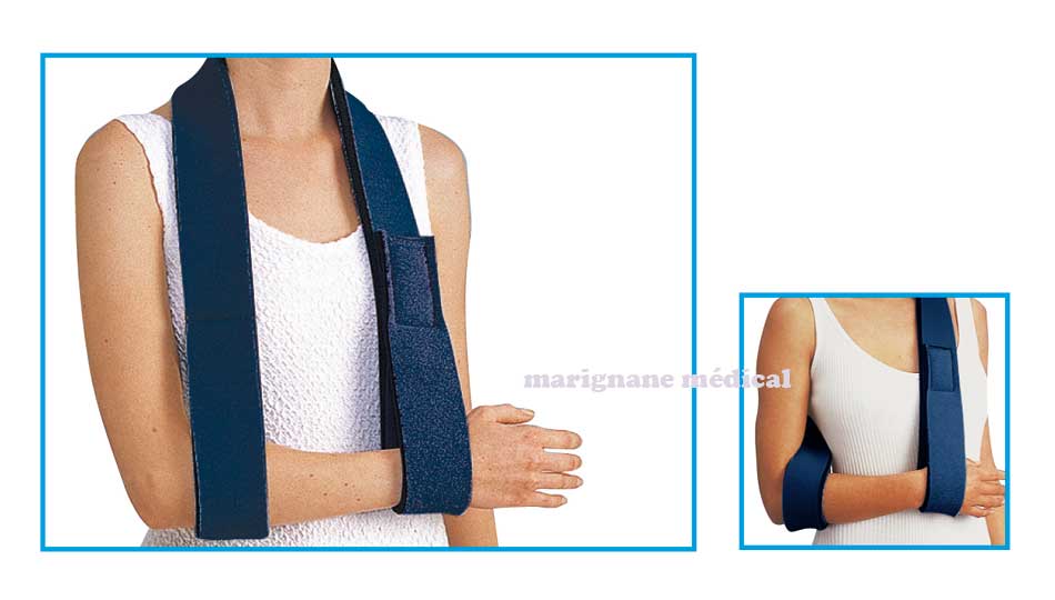 Écharpe de bras universelle pour luxation de l'épaule