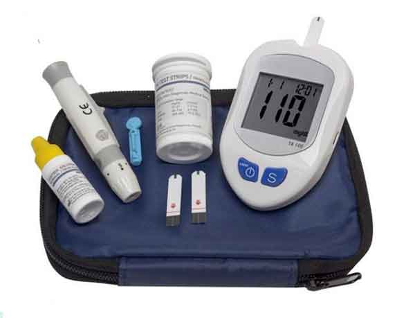 Lecteur de glycémie Glucomètre TB100 - Kit complet - Marignane Medical