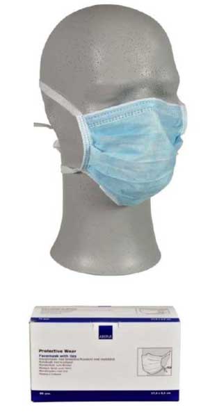 Masques chirurgicaux à lanières