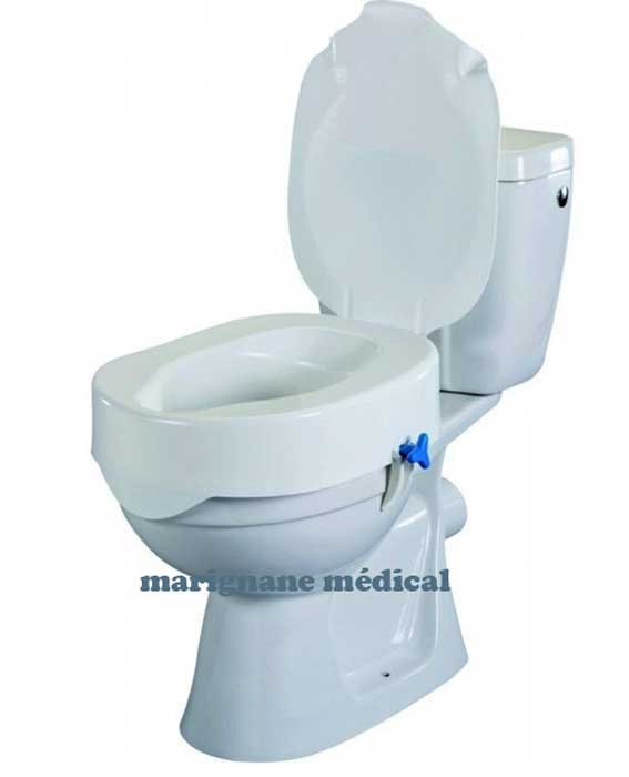 Sur-lunette de toilette Confort- Aides pour les toilettes - Marignane  Medical