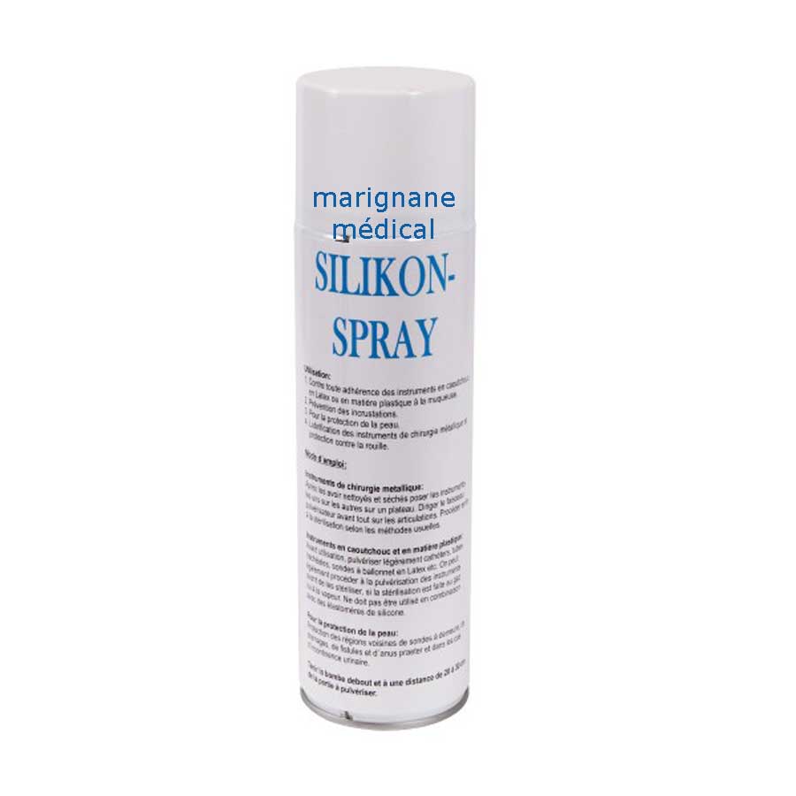 Spray lubrifiant silicone