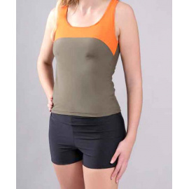 Maillot de bain incontinence tankini bicolore maillot-de-bain-incontinence-2-pieces-tankini-troisquart