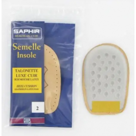 Talonnettes en Latex et Cuir Saphir talonnettes-cuir-et-latex-saphir