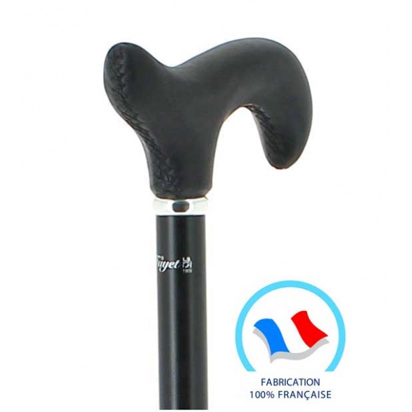 canne-avec-poignee-crochet-en-cuir-noir_734568193