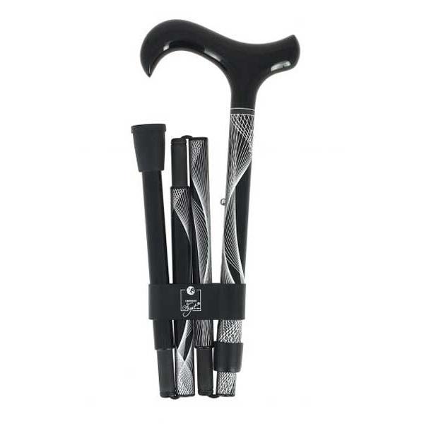 canne-de-marche-2320-pliante-noire-et-argent