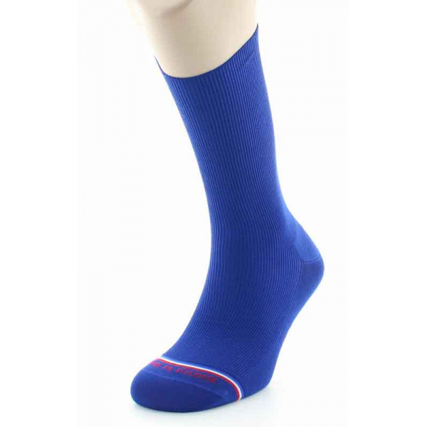 chaussette-victoire-coton-fil-decosse-bleu-royal-1