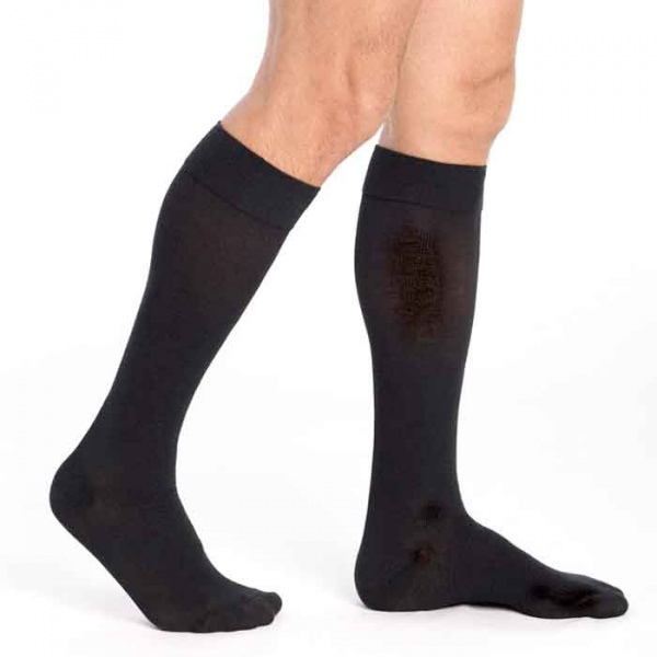 chaussettes-de-contention-active-coton-bio--homme-noir
