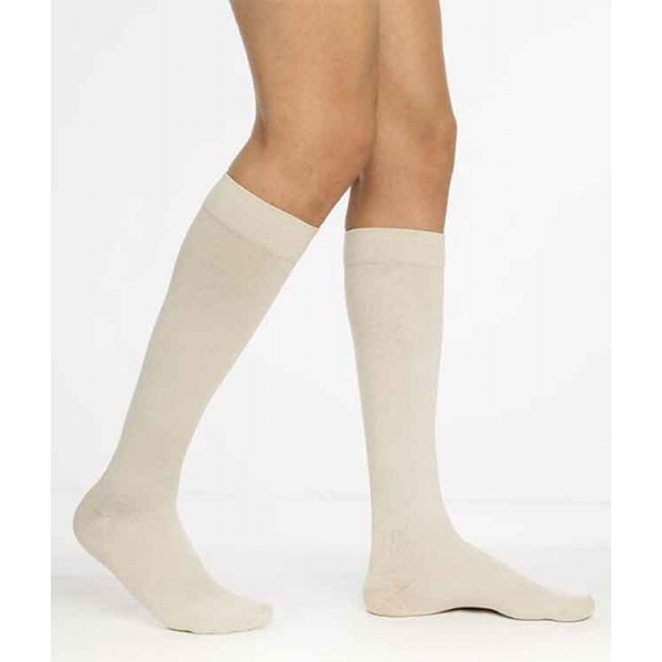 chaussettes-de-contention-essentiel-microfibre-urban-classe-2-sable