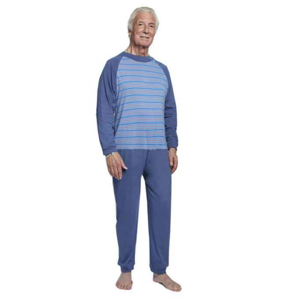 Pyjama Grenouillère Adulte Benefactor - Combinaison à Fermeture Arrière Pour Personnes Désorientées