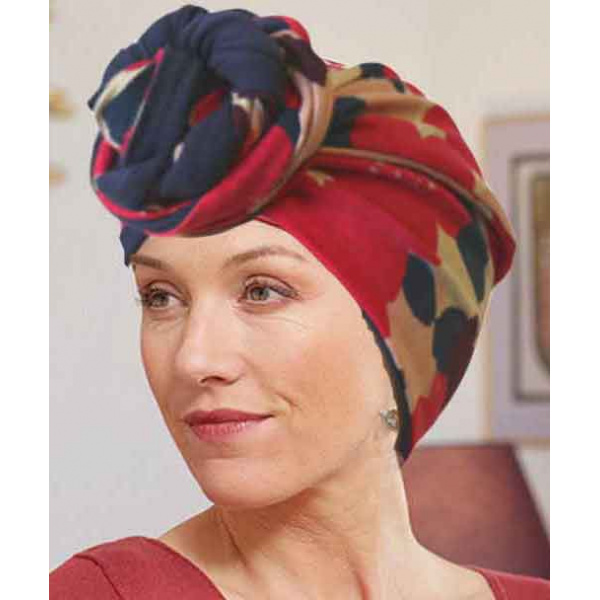 turban-de-chimiotherapie-ama-marine-fleuri